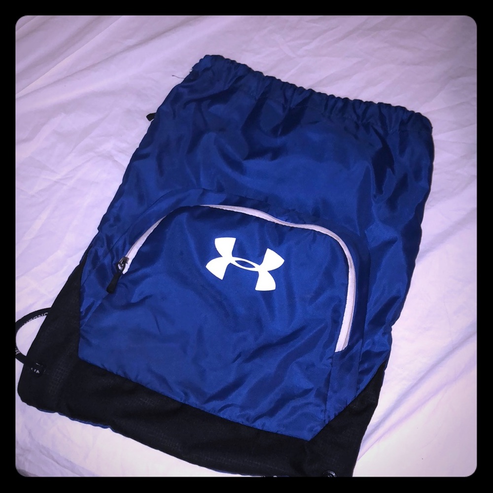UNDER ARMOUR BLUE GYM BAG! GOOD CONDITION!